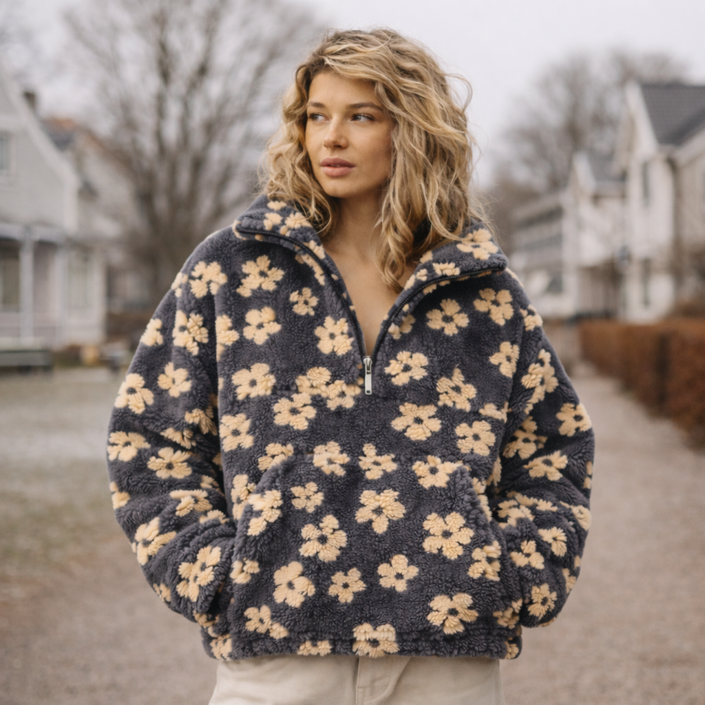 MAXE - FLEECEFODRAD TRÖJA