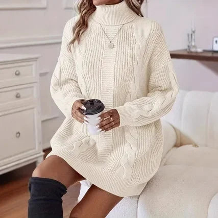 Maxe - Elegant Beige Klänning