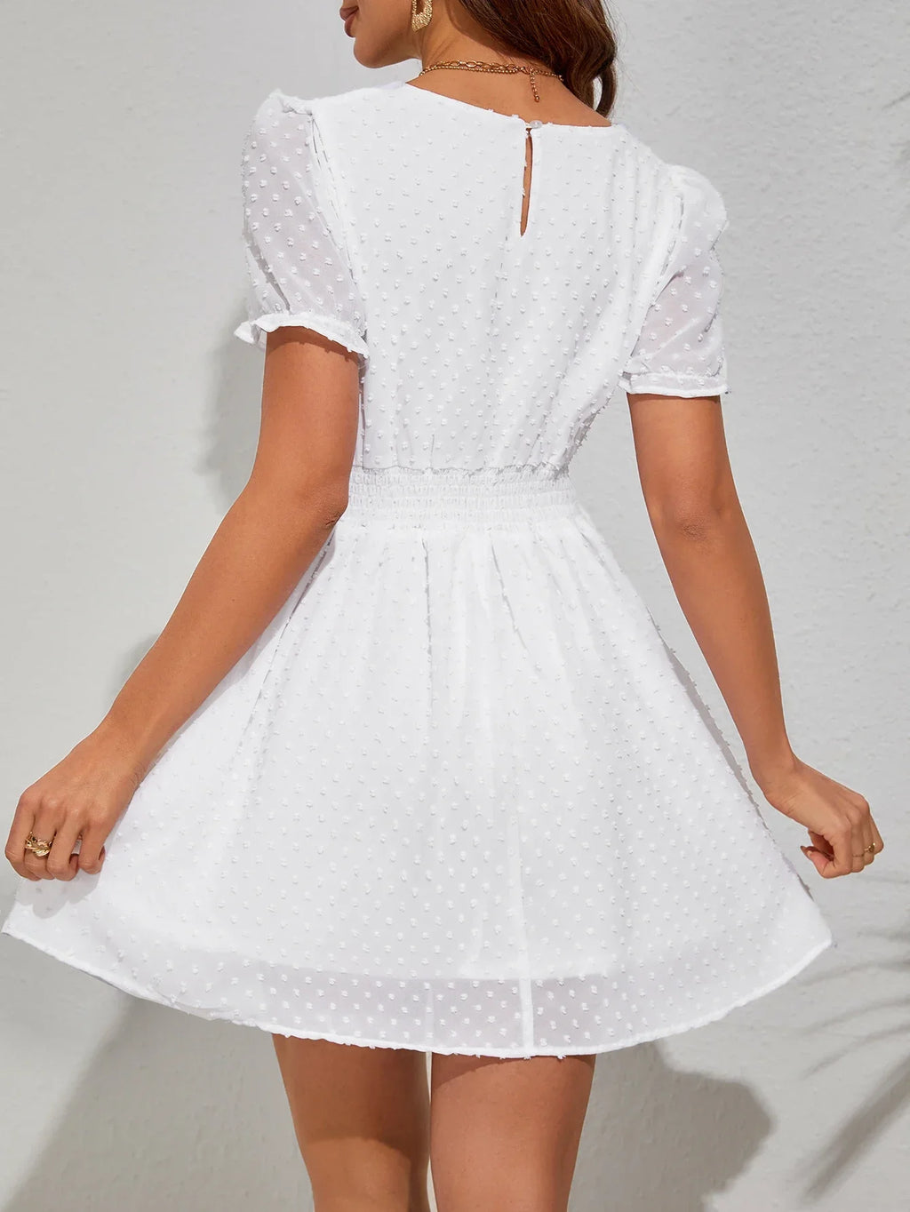 Maxe Klänningar – Vitt &amp; Svart, Casual