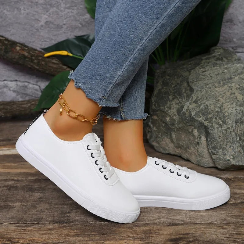 Maxe - Vita damsneakers
