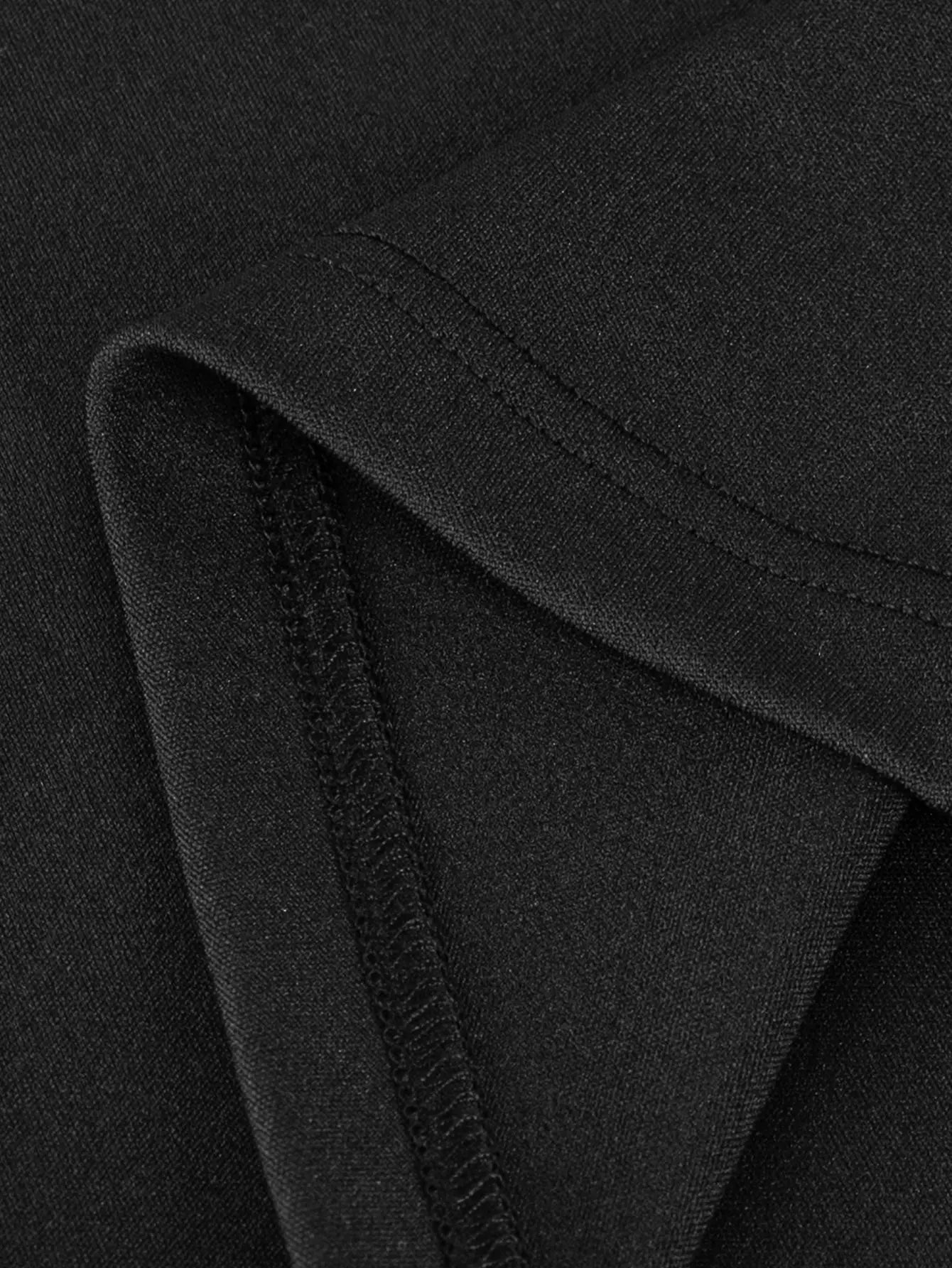 Maxe - Svarta utsvängda byxor 