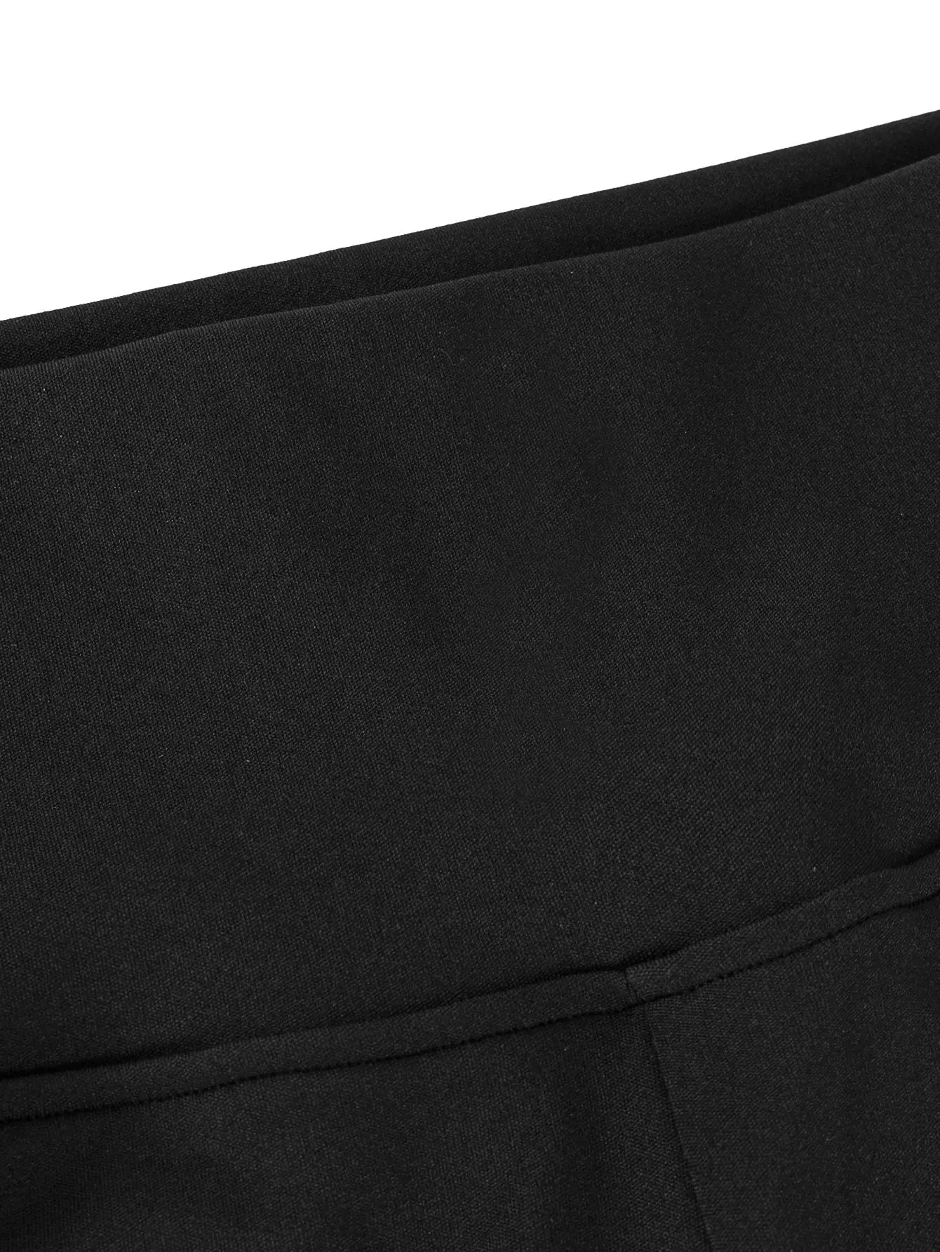 Maxe - Svarta utsvängda byxor 