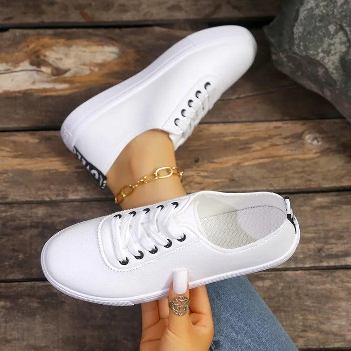 Maxe - Vita damsneakers