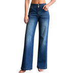 Maxe - Mörkblå damjeans