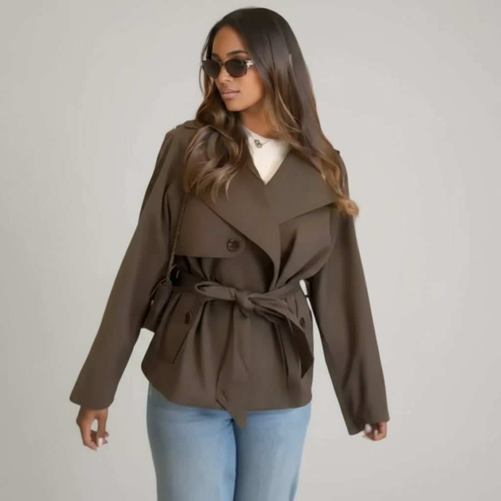 Maxe - Jacka Kastanjebrun