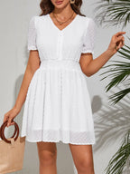 Maxe Klänningar – Vitt &amp; Svart, Casual