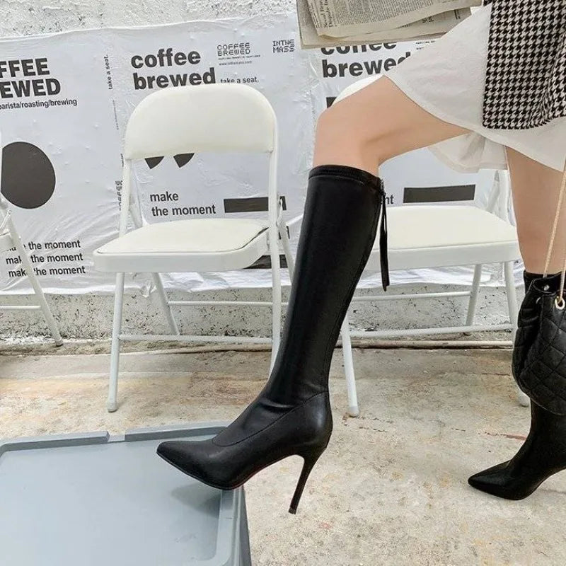 Maxe - Eleganta stövlar med klack