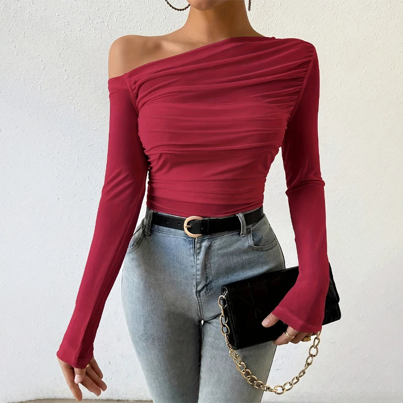 Maxe - Off Shoulder Crop Top
