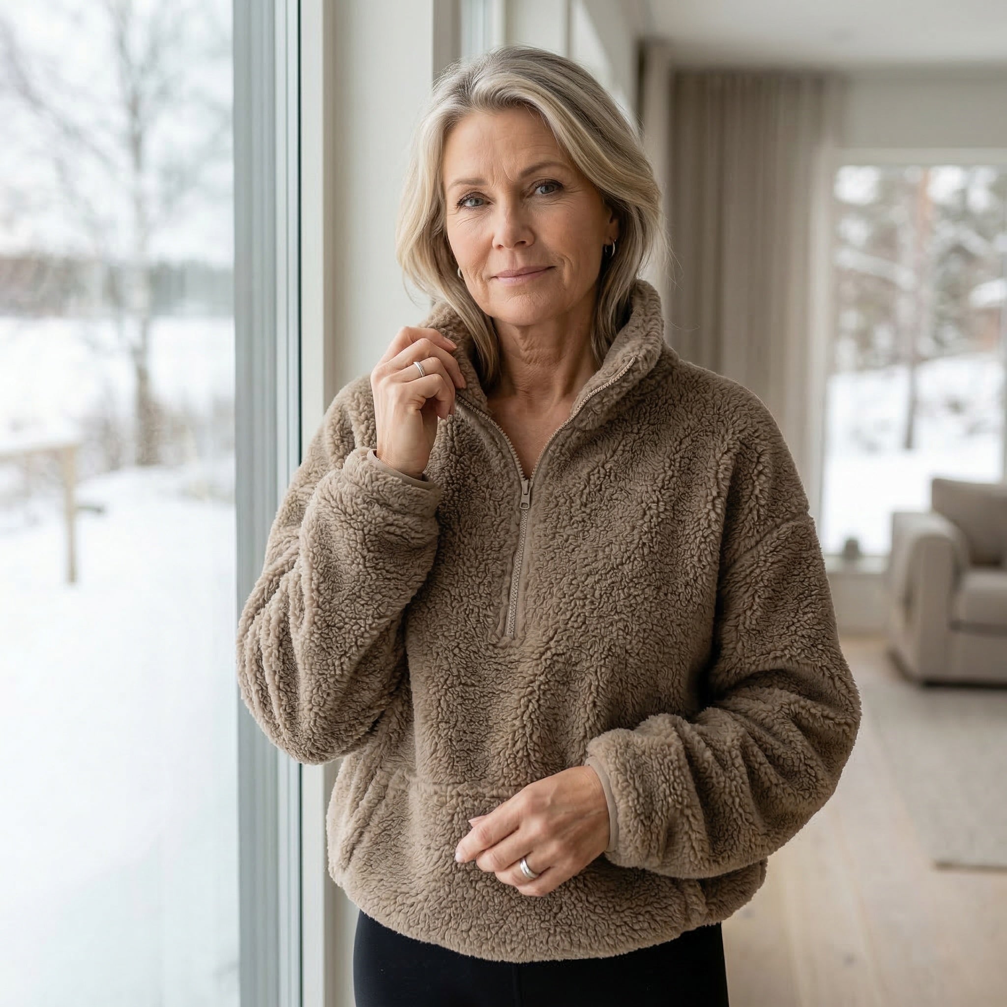 Maxe - Fleece Pullover – Varm & Bekväm