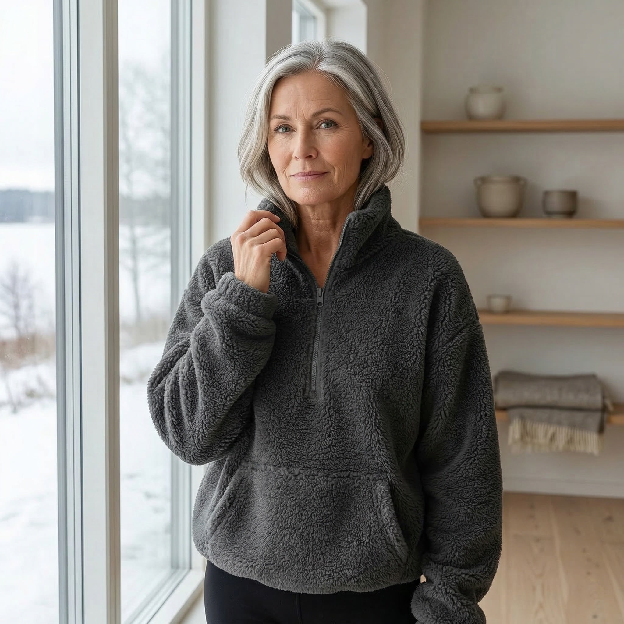 Maxe - Fleece Pullover – Varm & Bekväm