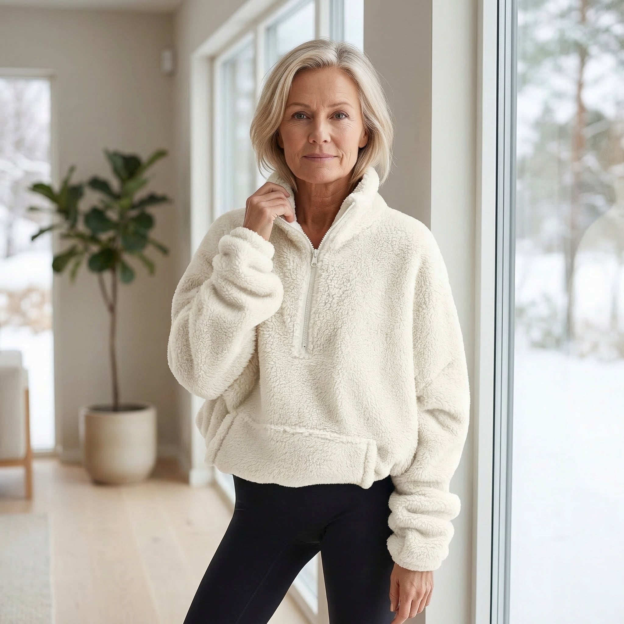 Maxe - Fleece Pullover – Varm & Bekväm